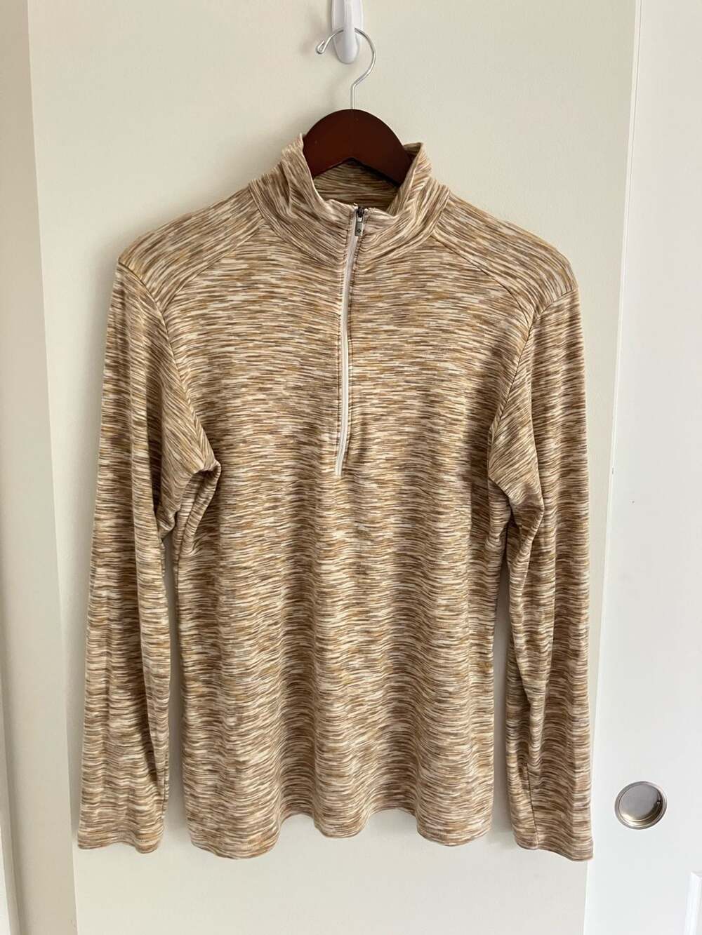 Columbia Women's Space-Dyed Quarter-Zip Pullover Top